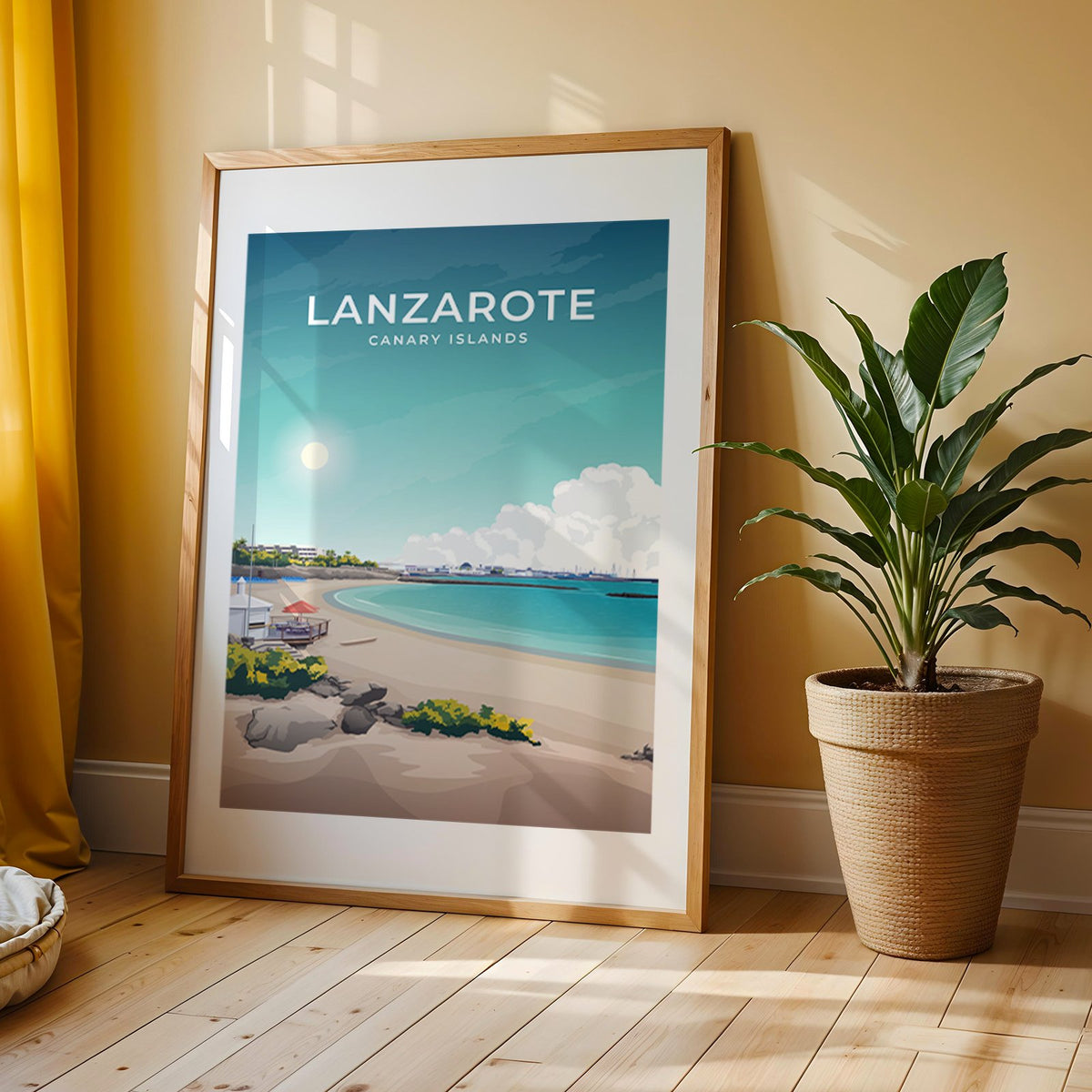 LANZAROTE - CANARY ISLANDS - LUSH VIEW PRINTS