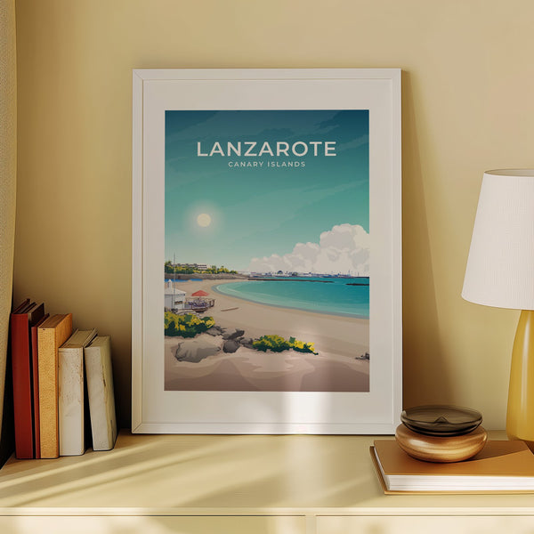 LANZAROTE - CANARY ISLANDS - LUSH VIEW PRINTS