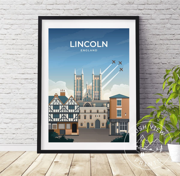 LINCOLN PRINT | WALL ART - LUSH VIEW PRINTS