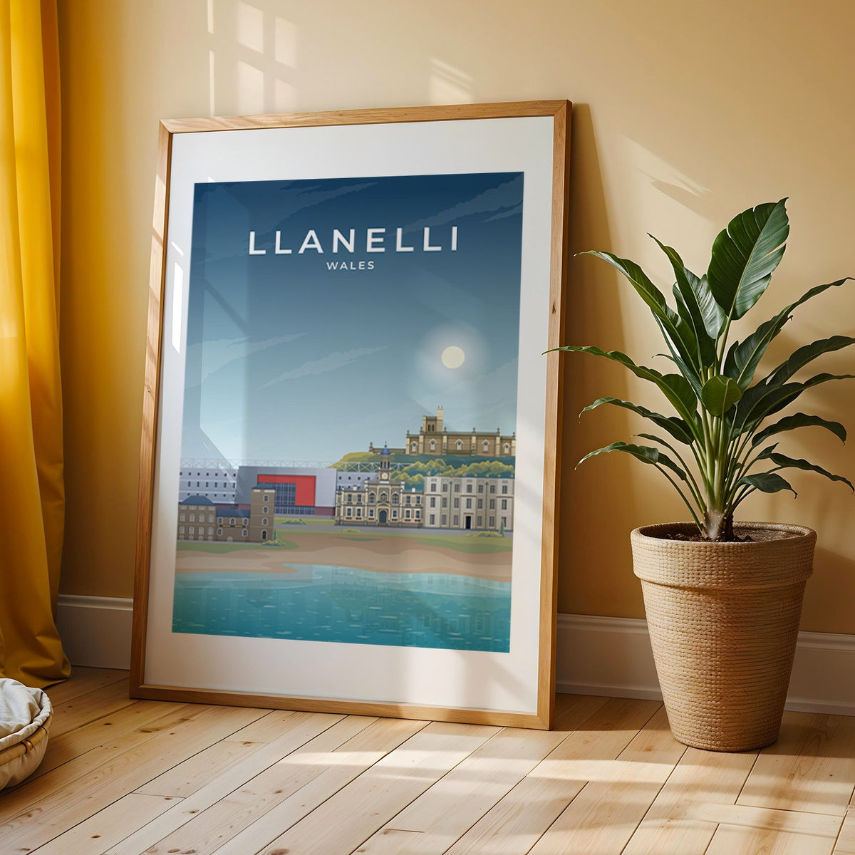 LLANELLI - WALES - LUSH VIEW PRINTS