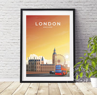 LONDON - ENGLAND - LUSH VIEW PRINTS