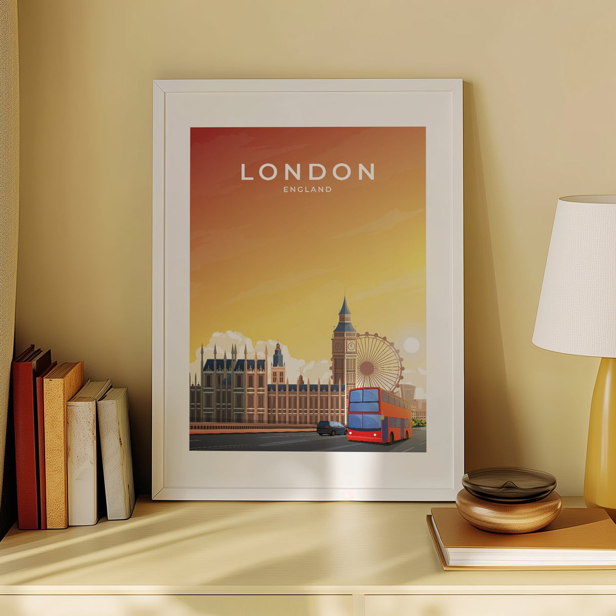 LONDON - ENGLAND - LUSH VIEW PRINTS