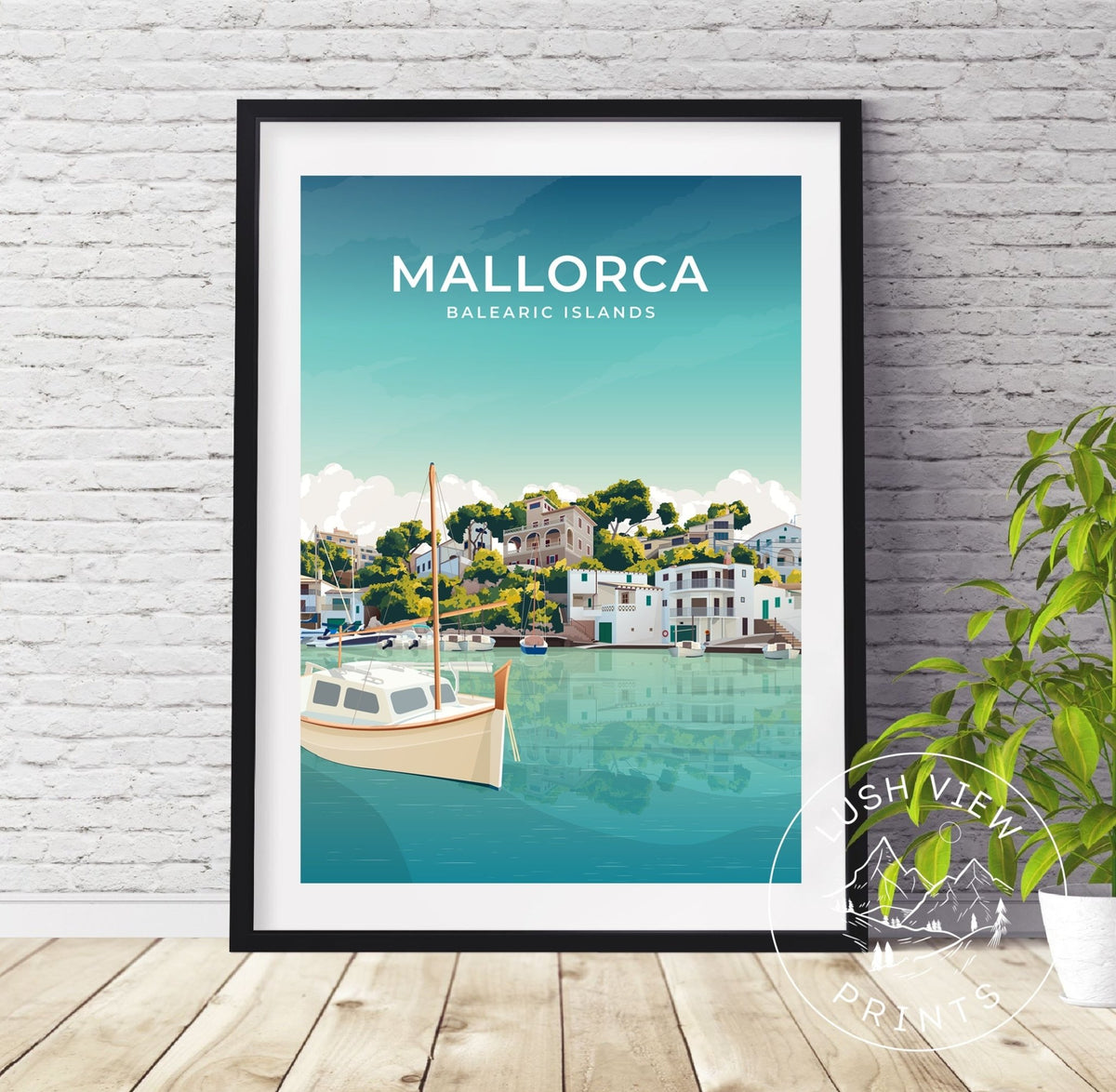 MALLORCA - BALEARIC ISLANDS - LUSH VIEW PRINTS