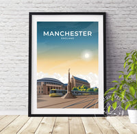 MANCHESTER - ENGLAND - LUSH VIEW PRINTS