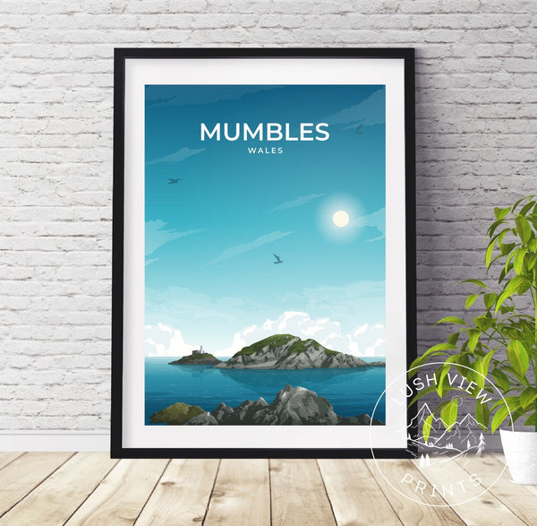 MUMBLES - WALES - LUSH VIEW PRINTS