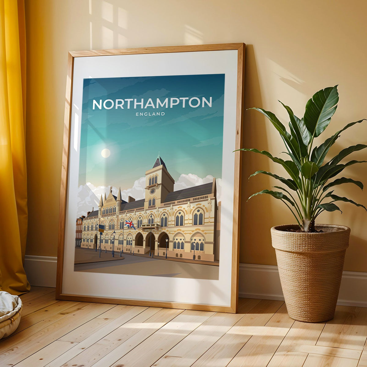 NORTHAMPTON - ENGLAND - LUSH VIEW PRINTS