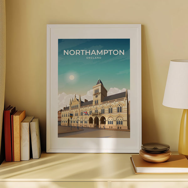 NORTHAMPTON - ENGLAND - LUSH VIEW PRINTS