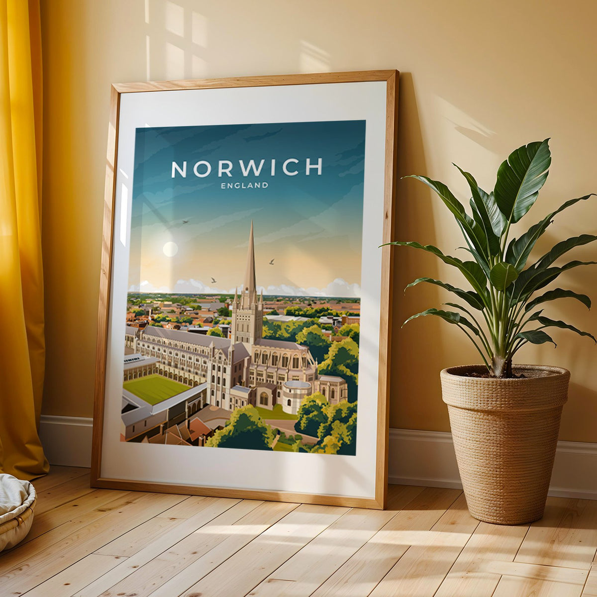 NORWICH - ENGLAND - LUSH VIEW PRINTS