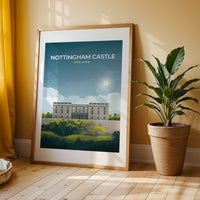 NOTTINGHAM CASTLE - ENGLAND - LUSH VIEW PRINTS