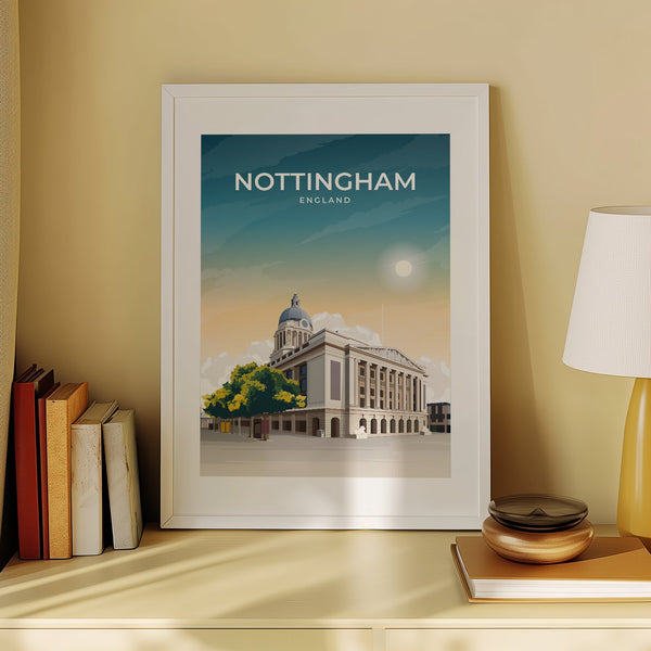 NOTTINGHAM - ENGLAND - LUSH VIEW PRINTS