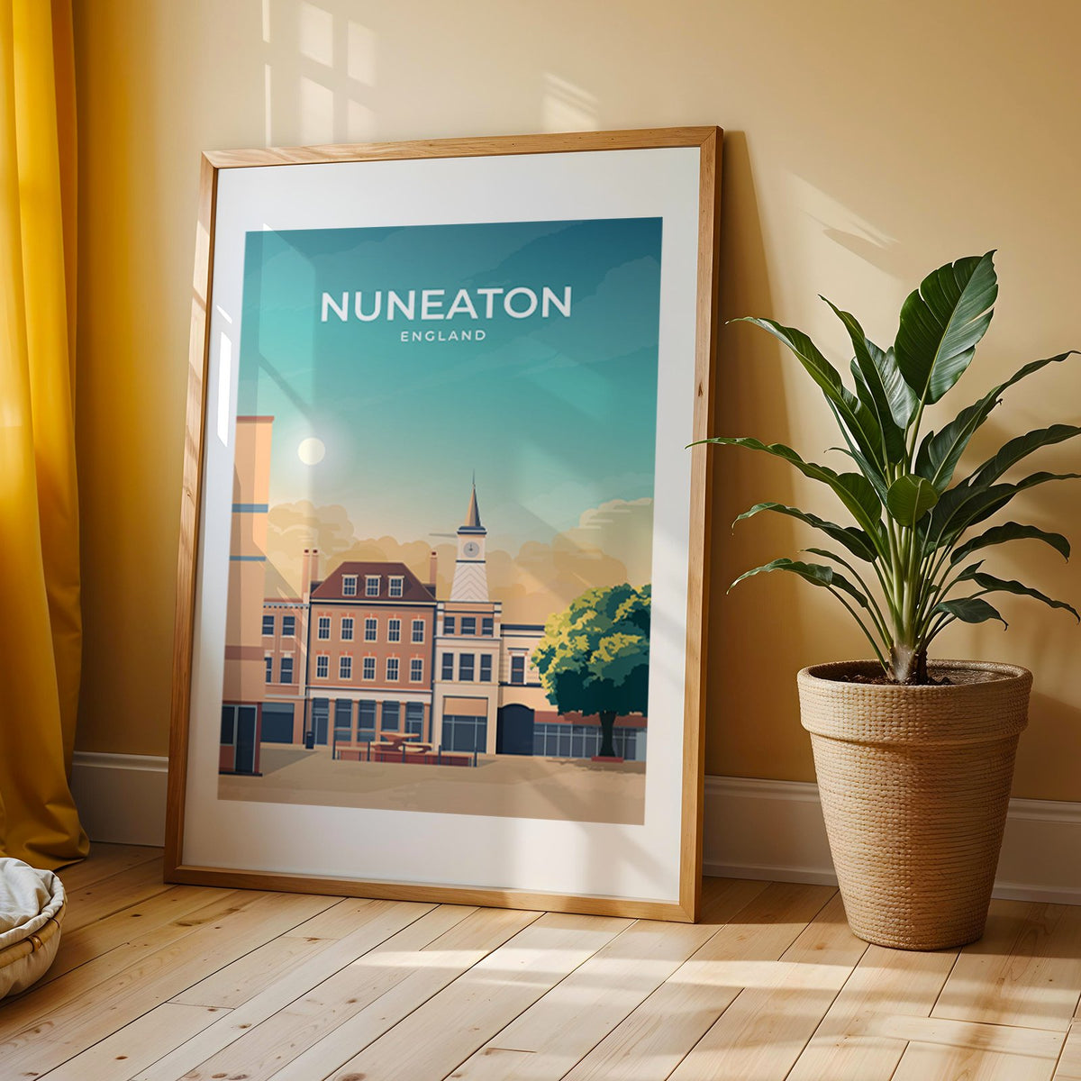 NUNEATON - ENGLAND - LUSH VIEW PRINTS