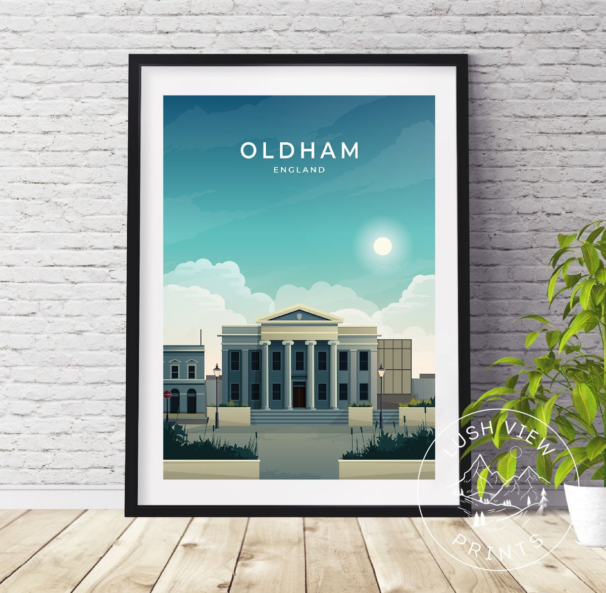 OLDHAM PRINT | WALL ART - LUSH VIEW PRINTS