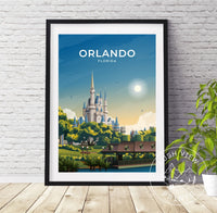 ORLANDO - FLORIDA - LUSH VIEW PRINTS