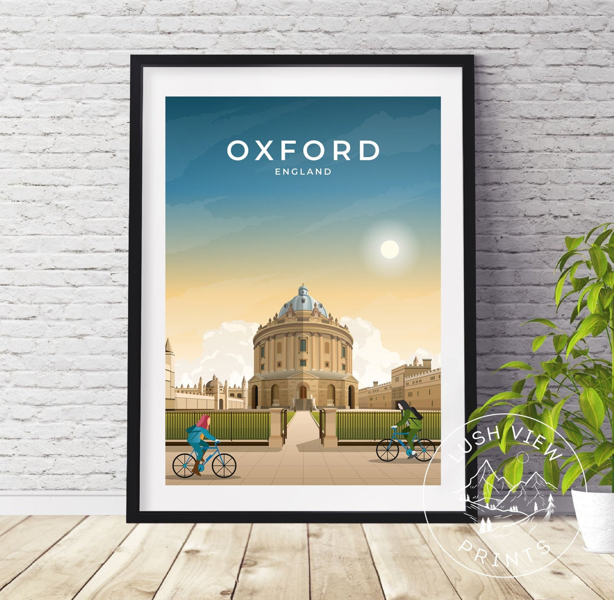 OXFORD - ENGLAND - LUSH VIEW PRINTS