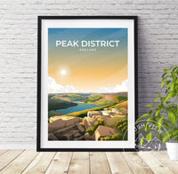 PEAK DISTRICT - ENGLAND - LUSH VIEW PRINTS