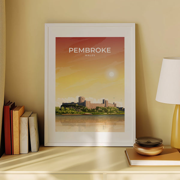 PEMBROKE - WALES - LUSH VIEW PRINTS