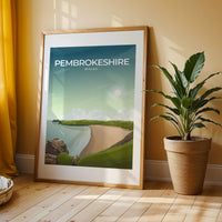 PEMBROKESHIRE - WALES - LUSH VIEW PRINTS