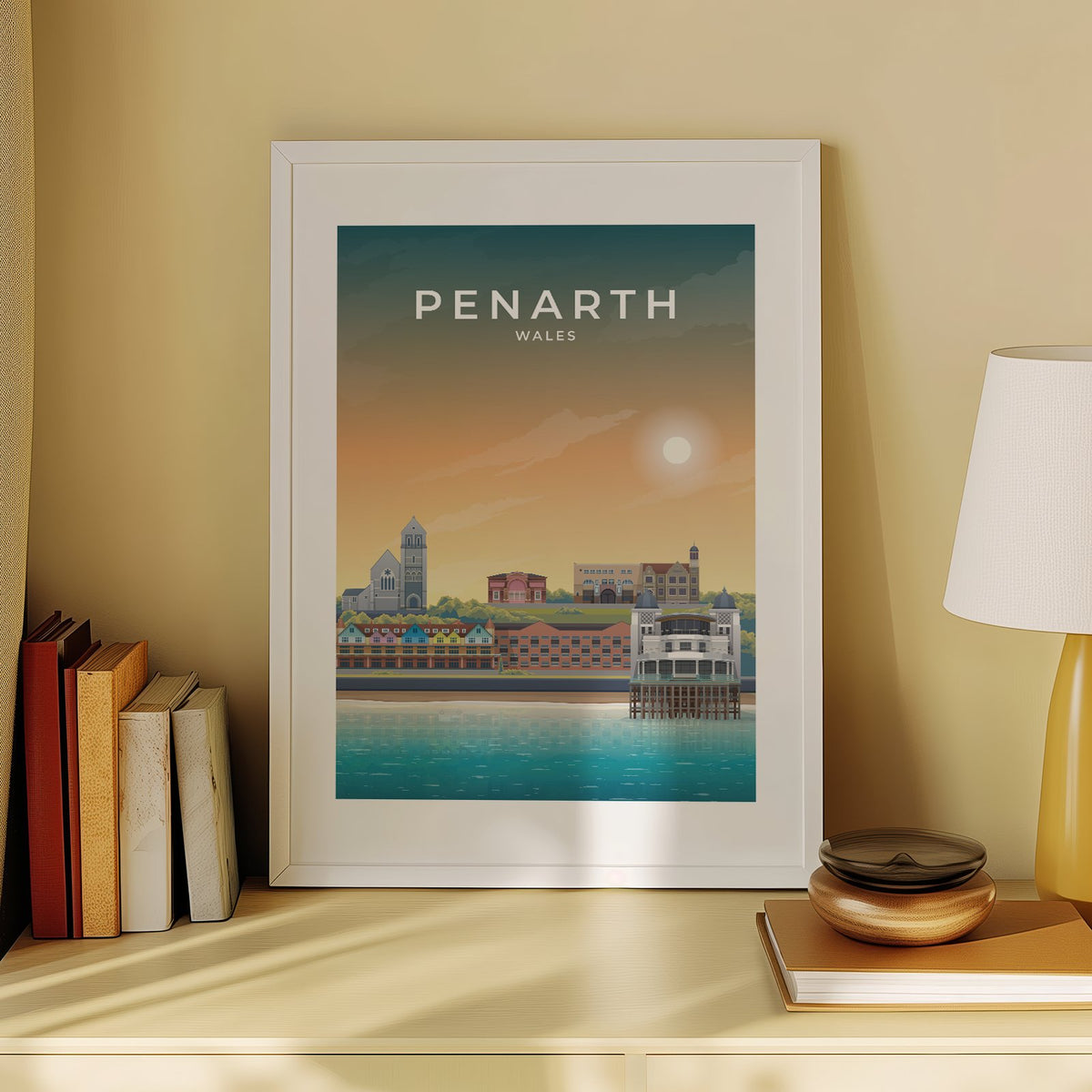 PENARTH - WALES - LUSH VIEW PRINTS