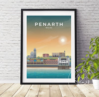 PENARTH - WALES - LUSH VIEW PRINTS