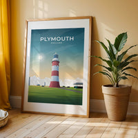 PLYMOUTH - ENGLAND - LUSH VIEW PRINTS