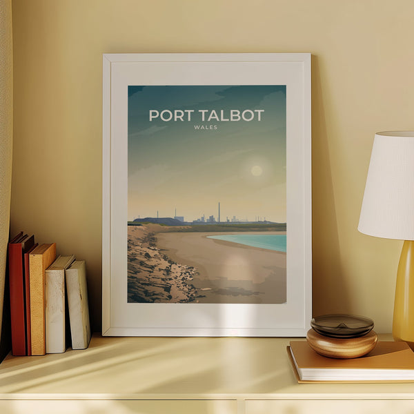 PORT TALBOT - WALES - LUSH VIEW PRINTS