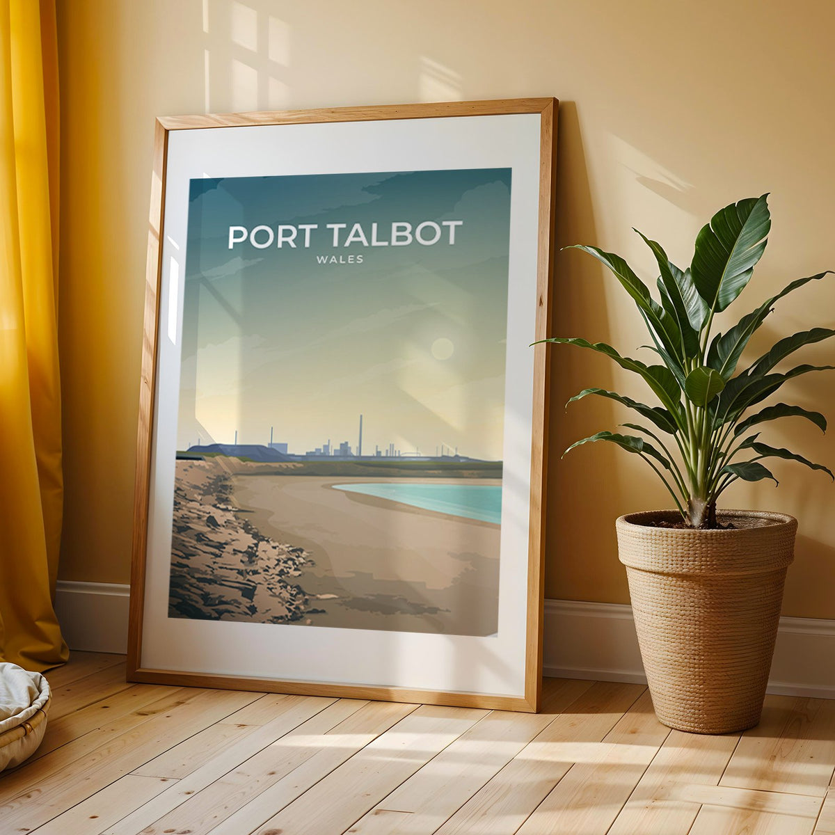 PORT TALBOT - WALES - LUSH VIEW PRINTS