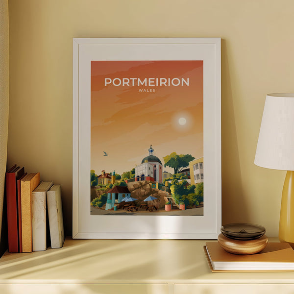 PORTMEIRION - WALES - LUSH VIEW PRINTS