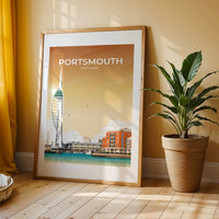 PORTSMOUTH - ENGLAND - LUSH VIEW PRINTS