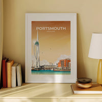 PORTSMOUTH - ENGLAND - LUSH VIEW PRINTS