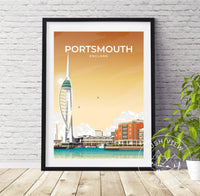 PORTSMOUTH - ENGLAND - LUSH VIEW PRINTS