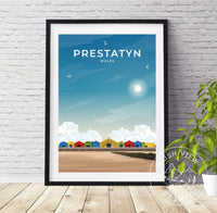 PRESTATYN - WALES - LUSH VIEW PRINTS