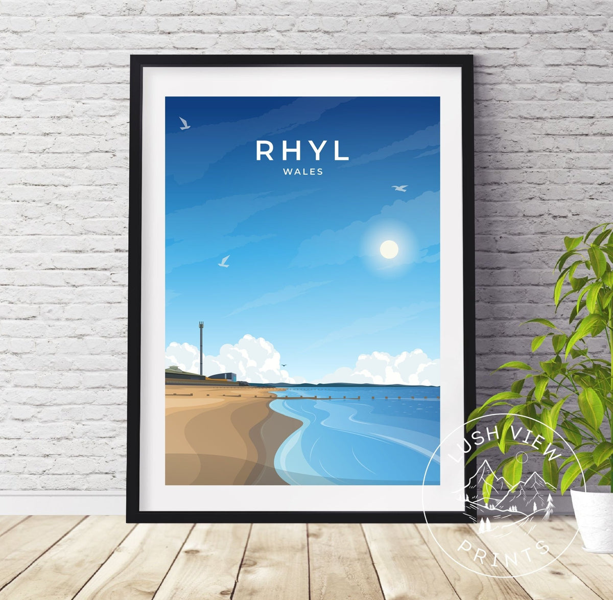 RHYL - WALES - LUSH VIEW PRINTS