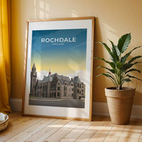 ROCHDALE - ENGLAND - LUSH VIEW PRINTS