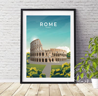 ROME - ITALY - LUSH VIEW PRINTS