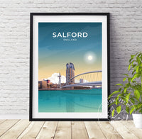 SALFORD - ENGLAND - LUSH VIEW PRINTS