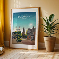 SOLIHULL - ENGLAND - LUSH VIEW PRINTS