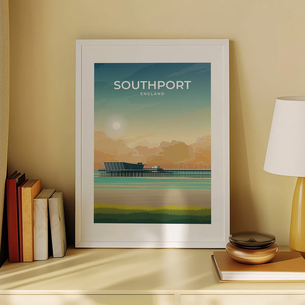 SOUTHPORT - ENGLAND - LUSH VIEW PRINTS