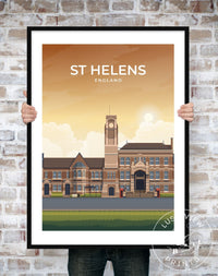 ST HELENS - ENGLAND - LUSH VIEW PRINTS