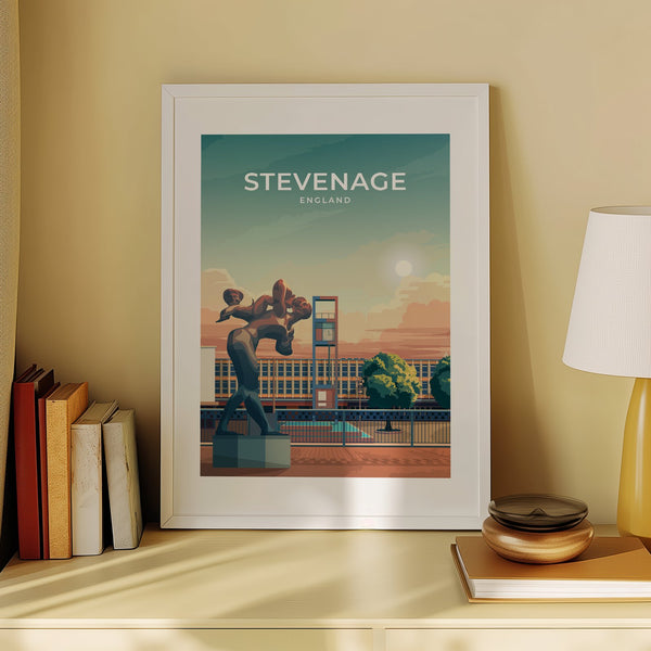 STEVENAGE - ENGLAND - LUSH VIEW PRINTS