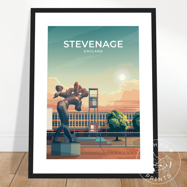 STEVENAGE - ENGLAND - LUSH VIEW PRINTS