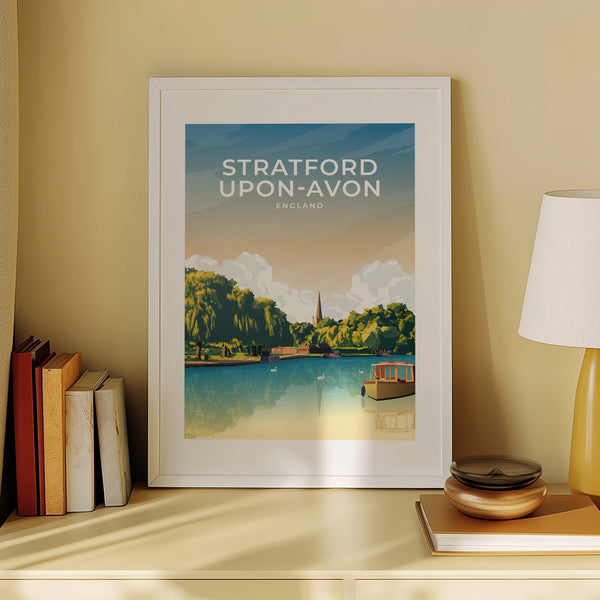 STRATFORD - UPON - AVON - ENGLAND - LUSH VIEW PRINTS