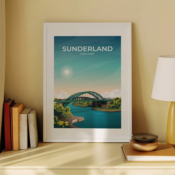 SUNDERLAND - ENGLAND - LUSH VIEW PRINTS