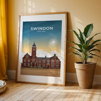 SWINDON - ENGLAND - LUSH VIEW PRINTS