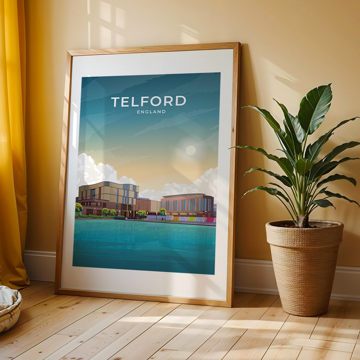 TELFORD - ENGLAND - LUSH VIEW PRINTS