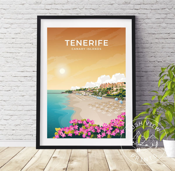 TENERIFE - CANARY ISLANDS - LUSH VIEW PRINTS