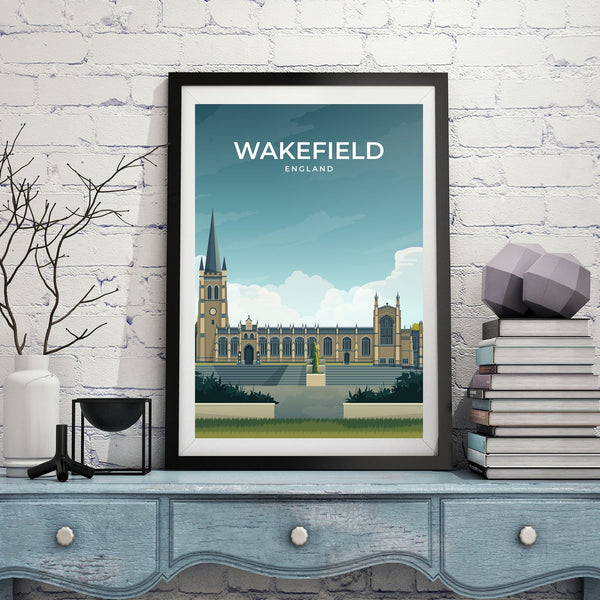 WAKEFIELD - ENGLAND - LUSH VIEW PRINTS