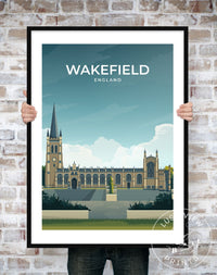 WAKEFIELD - ENGLAND - LUSH VIEW PRINTS