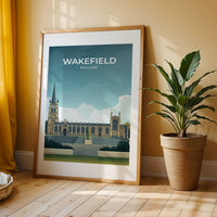 WAKEFIELD - ENGLAND - LUSH VIEW PRINTS