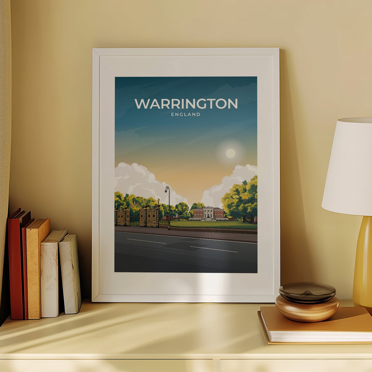 WARRINGTON - ENGLAND - LUSH VIEW PRINTS