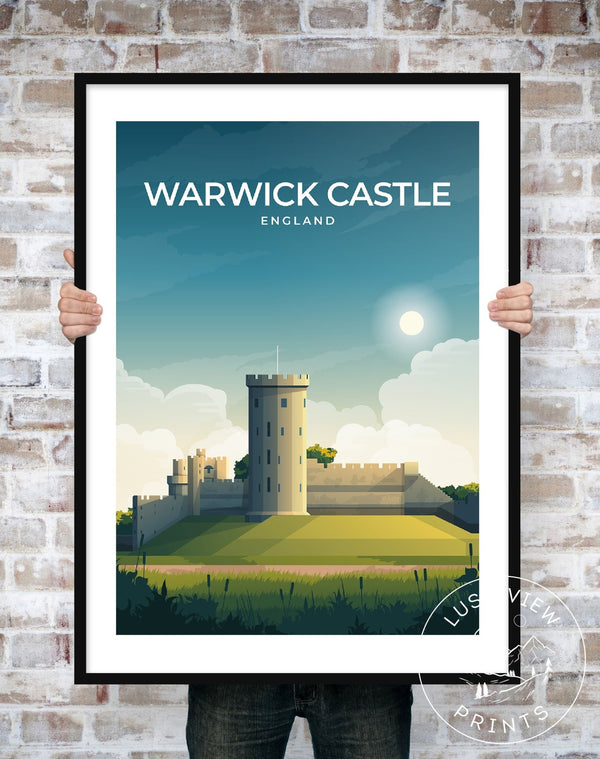 WARWICK CASTLE - ENGLAND - LUSH VIEW PRINTS